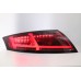 AUDI TT 07-13 Red Smoke Light Bar LED Tail Lamp